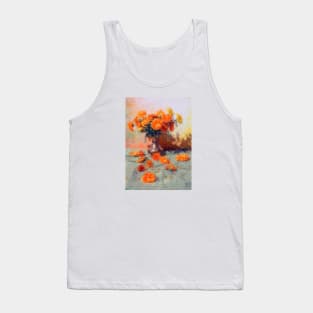 Flower Bouquet Painting Tank Top